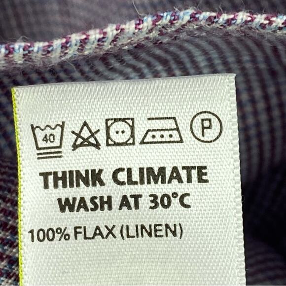 M&S Collection 100% Linen Short Sleeve Button Front Shirt Size XL - Picture 6 of 7